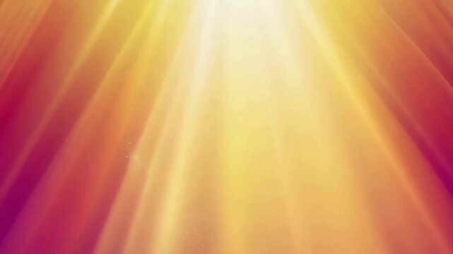 Warm golden light rays shining down from above creating a divine and hopeful background.