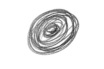 abstract doodles using a pencil