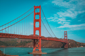 Obraz premium Golden Gate Bridge, San Francisco, Cailfornia.