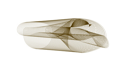 Technology, data science, geometric border pattern Abstract wave element for design. Digital frequency track equalizer