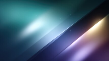 Fototapeta premium Sleek Holographic Gradient Transitioning Background Design for Modern Use