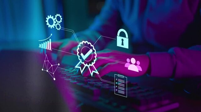 All-in-one certified productivity application managing tasks, analytics, and security certified platform. Quality Assurance QA for business software certified application, ensuring data security, user