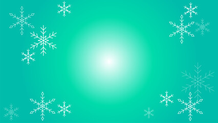 雪　結晶　背景