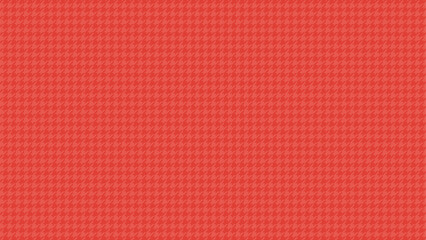 赤い千鳥格子のテクスチャ - 明るい色のかわいいパターンの背景イラスト素材 - 16:9