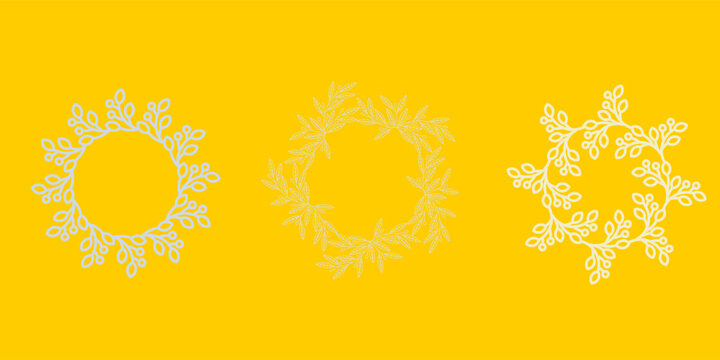 Beautiful Flower, Illustration Background of Fresh Yellow Hibiscus Flowers, Rose Mallow or Bunga Raya art.