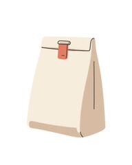 paper bag and tea bag