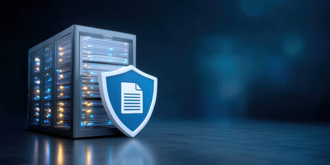 Secure ai agent shield protecting data server within cyber cloud