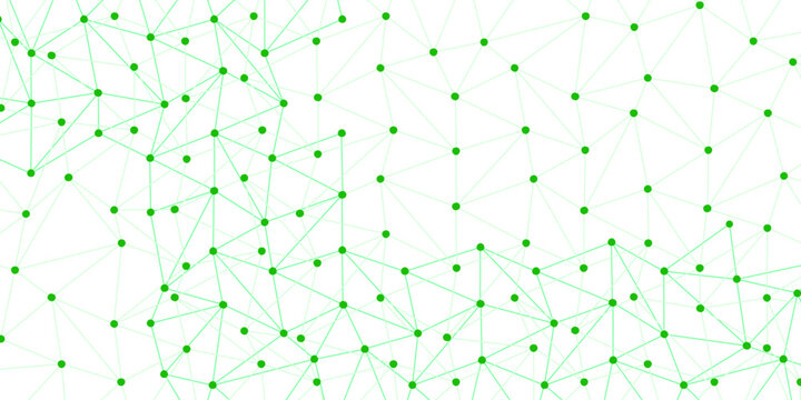 Internet connection network high digital technology with connecting points and lines. Network technology background with dots and lines for desktop. 