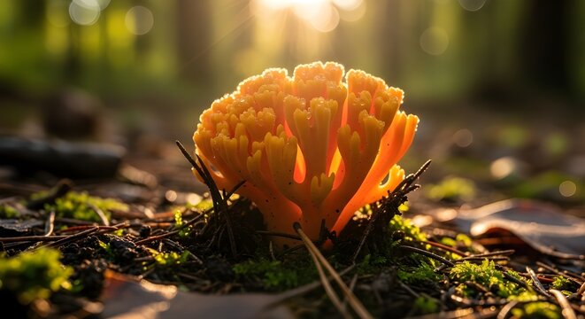 hongo cordyceps, comida, saludable, medicina, energ&iacute;a, biol&oacute;gica, org&aacute;nica, naturaleza, planta, rojo, macro, color, flora, naranja, brillante, verano, ingrediente, vegetariano, fresco, cocina, comer,