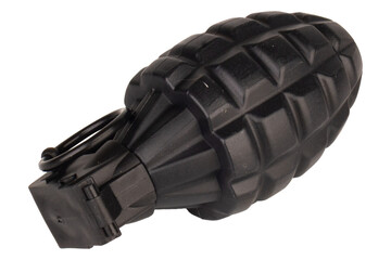 Fototapeta premium Pineapple grenade isolated on white background