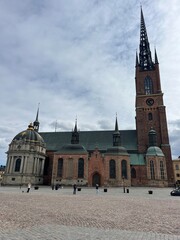 Obraz premium Riddarholmskyrkan (Riddarholmen Church) in Riddarholmen, Stockholm, Sweden
