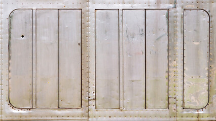 Steel panels background texture