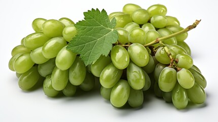 Fresh Green Grapes Still Life Image