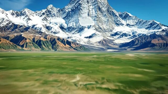 Detailed satellite view of the Indian subcontinent, showcasing diverse landscapes and geographical features.