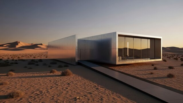 Modern desert home