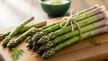 Fresh asparagus
