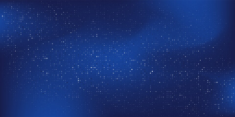 Obraz premium premium gold star dark navy blue pattern.vector illustration.