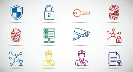 Security Icons Set