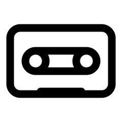 electronic device outline icon set