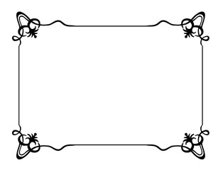 おしゃれ シンプルなフレーム枠