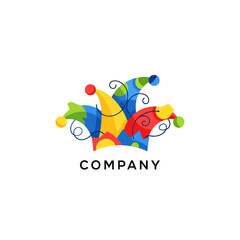 Obraz premium Colorful Abstract Company Logo Design Element.