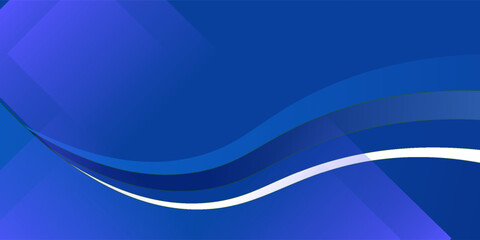 Abstract Blue Waves Background With Curved Lines For Design Branding And Visual Content Creation vector