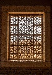 Decorative window grill pattern