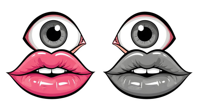 Lips Transparent Background Images – Browse 42,308 Stock Photos ...