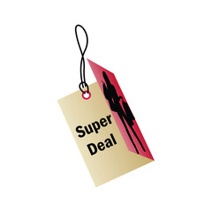 Super Deal  Sales Greeting Card