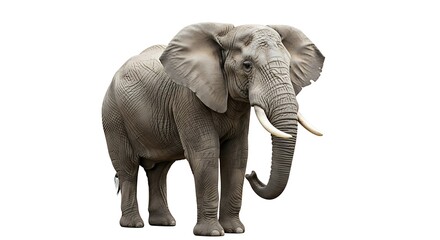 Obraz premium elephant isolated on white