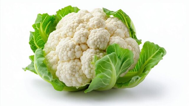 fresh cauliflower head