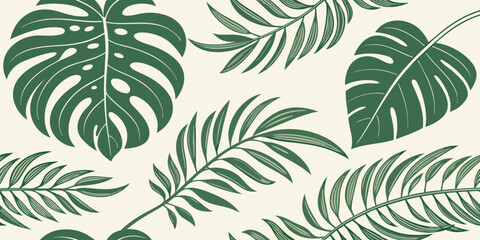 Tropical leaf pattern © Alone