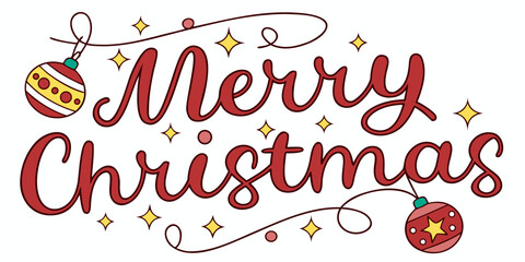 Season's greetings with merry christmas © Alone