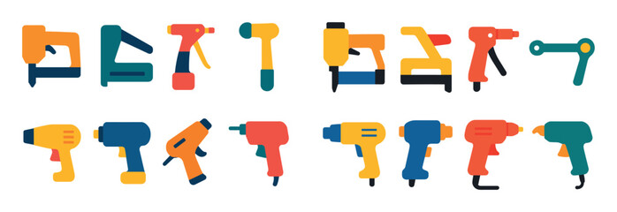 Fototapeta premium Power Tools Icons