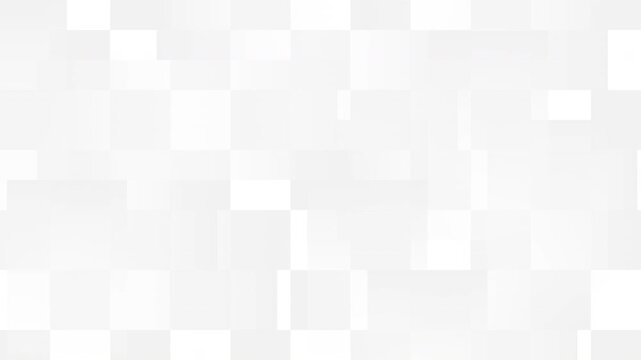 A pixel digital background with geometric patterns that move jerkily and loop.