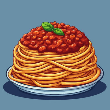 Delicious Spageti design very unique
