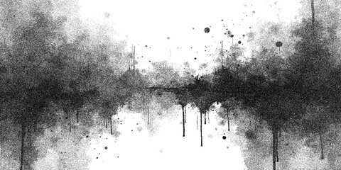 Obraz premium Abstract Vector Artistic Smokey Canvas captivating display of abstract artistry, where dark, smoky hues dance across the canvas, offering a study in contrasts and textures.