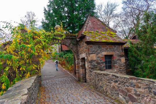 old stone wall