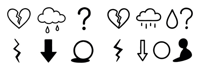 Low Self-Esteem Icons