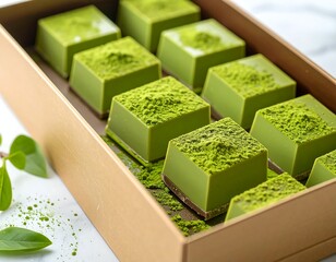 Matcha Nama Chocolate in the Box 