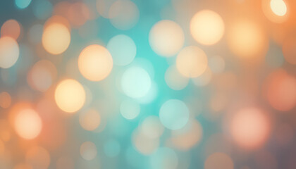 Obraz premium A vibrant and colorful abstract background with blurred lights and bokeh effect