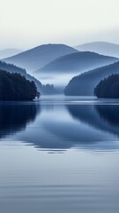 Landscape Peaceful Nature Mountains Lake Scenery