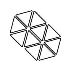 abstract icon design vector 