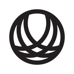 abstract icon design vector 