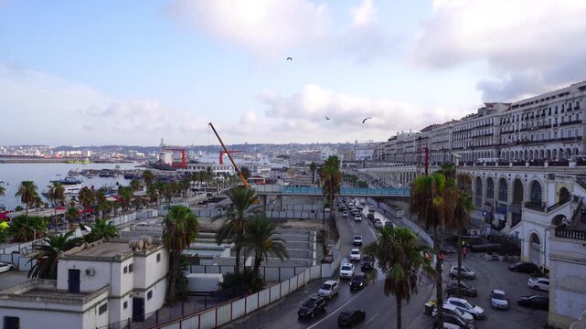 algeria, algerian, alger, alg&eacute;rie, africa, arab, algiers, city algeria, capital, arabic, north africa, maghreb, african, port, berber, cityscape, buildings, mediterranean sea, oran, constantine, town.