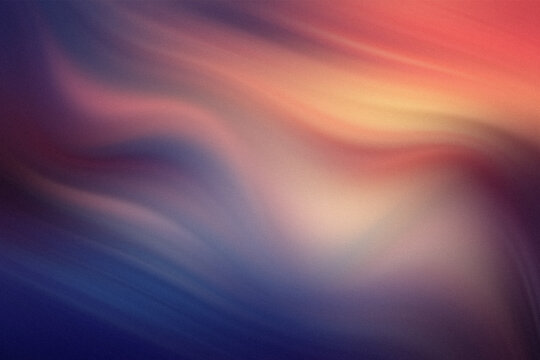 Abstract colorful gradient background with warm and cool hues, soft flowing lines, blurred texture