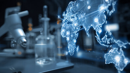 Global industries collaborate on medical innovation.