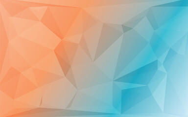Soft Toned Abstract Polygonal Gradient
