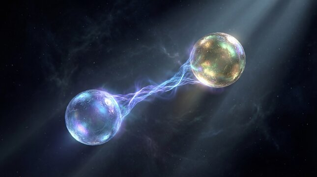 Quantum Entanglement: Visualized Unified Particle Link