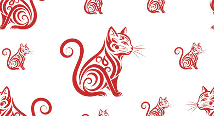 vector illustration of a set of fire flames